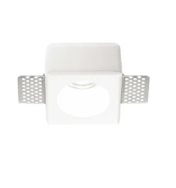 Faretti Da Incasso-Ideal Lux samba fi round d55 faretto in gesso da incasso a soffitto gu10 220v