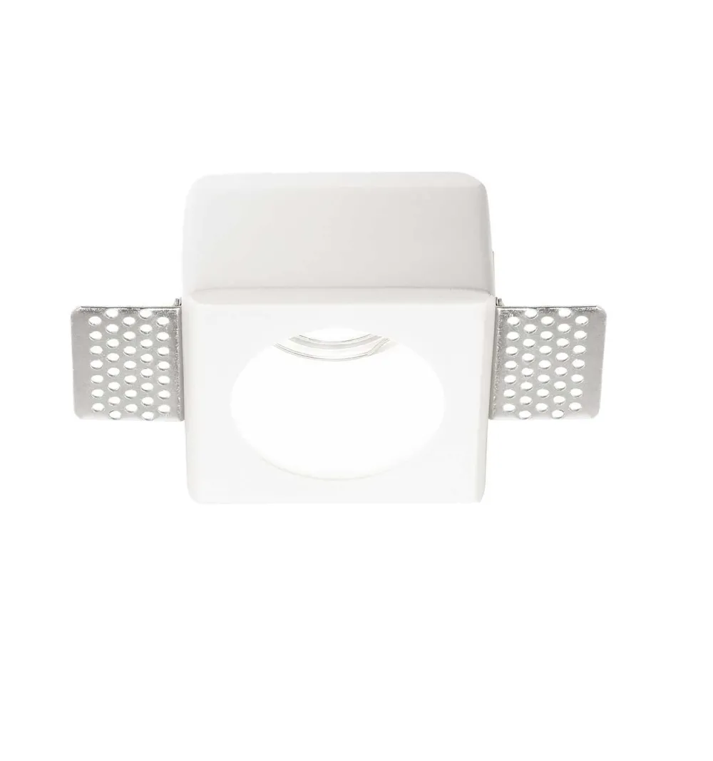 Faretti Da Incasso-Ideal Lux samba fi round d55 faretto in gesso da incasso a soffitto gu10 220v