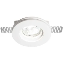 Faretti Da Incasso-Ideal Lux samba fi round d90 faretto da incasso tondo gu10