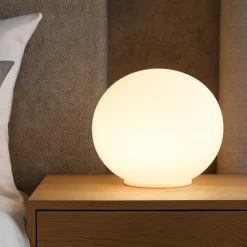 Abat Jour-Ideal Lux smarties tl1 d14 abat-jour da comodino camera da letto 14cm