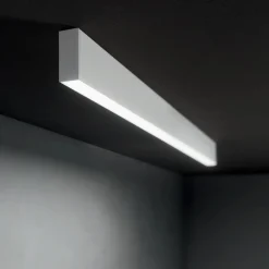 Lampadari Cucina-Ideal Lux steel lampadario orizzontale da cucina bianco led 4000k