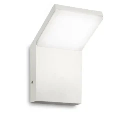 Applique Da Esterno-Ideal Lux style ap 3000k applique da esterno bianca led 9w 3000k bice ip54