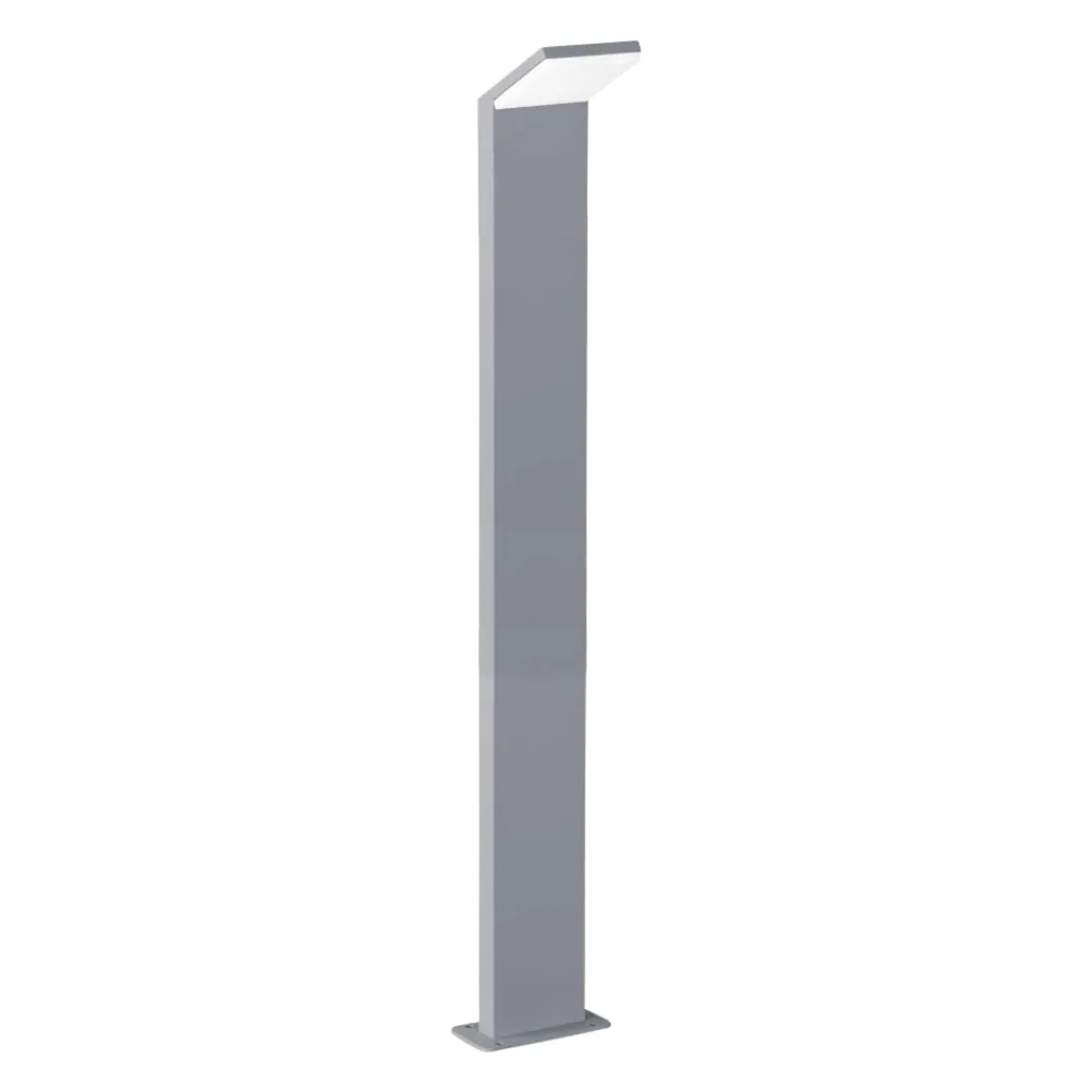 Lampioni Da Giardino-Ideal Lux style pt h100 lampione da esterno grigio led 9w 3000k