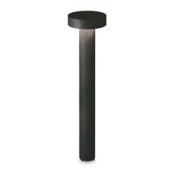 Lampioni Da Giardino-Ideal Lux tesla pt4 h80 lampione da giardino ip44 nero moderno