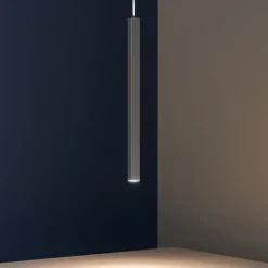 Lampade A Sospensione-Ideal Lux ultrathin lampada a sospensione per isola cucina nero quadrato led 3000k 11,5w 100cm