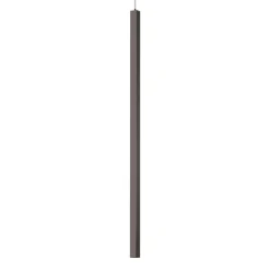 Lampade A Sospensione-Ideal Lux ultrathin lampada a sospensione per isola cucina nero quadrato led 3000k 11,5w 100cm