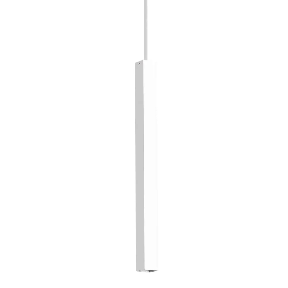 Lampade A Sospensione-Ideal Lux ultrathin sp d040 square lampada led bianco da comodino 12w 3000k