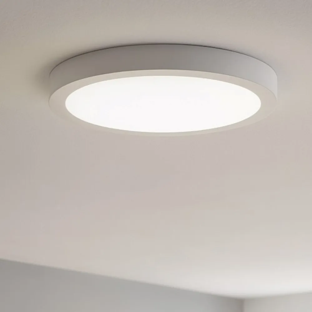 Plafoniere Moderne-Ideal Lux universal pl d17 plafoniera a cucina 12w 3000k bianca rotonda