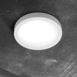 Plafoniere Moderne-Ideal Lux universal pl d30 round plafoniera per cucina 24w 3000k rotonda bianca