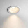 Faretti Da Incasso-Ideal Lux virus faretto da incasso led tondo 3w 3000k bianco