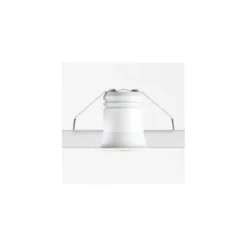 Faretti Da Incasso-Ideal Lux virus faretto da incasso led tondo 3w 3000k bianco
