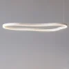 Lampadari Moderni-Ideal Lux waves-3 sp lampadario moderno bianco led 155cm