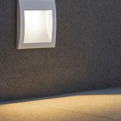 Segnapasso Led-Ideal Lux wire segnapasso per esterno led 1,5w 3000k bianco incasso parete ip65