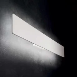 Applique Da Parete-Ideal Lux zig zag ap d75 2700k applique moderna bianca