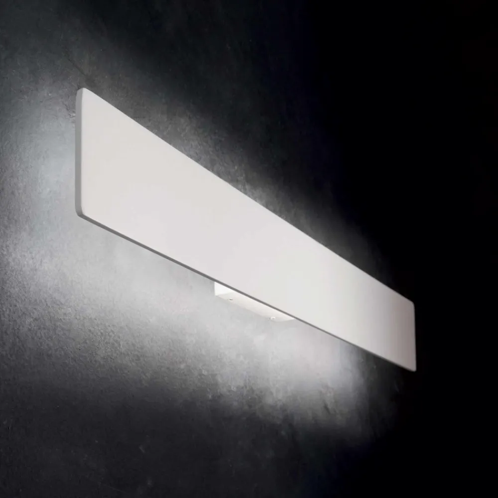 Applique Da Parete-Ideal Lux zig zag ap d75 2700k applique moderna bianca