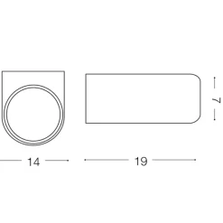 Applique Da Esterno-Ideal Lux Iko ap1 applique per esterni ip54 bianco doppio fascio di luce