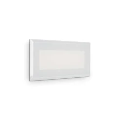 Segnapasso Led-Ideal Lux Indio fi 8w segnapasso led 8w 3000k per esterno ip65 bianco da incasso