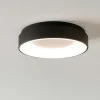 Plafoniere Moderne-Vivida International Inner-r plafoniera 48 rotonda nera led 40w 3000k 4000k dimmerabile vivida