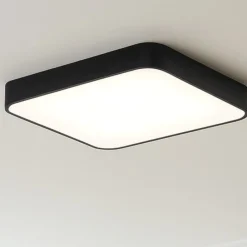 Plafoniere Moderne-Vivida International Inner-s plafoniera 60 nera quadrata 50w 3000k 4000k dimmerabile vivida