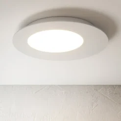 Plafoniere Moderne-Ideal Lux Iride pl d60 plafoniera led 23w 3000k bianca