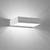 Applique Da Parete-IsyLuce applique a led 6w 3000k design moderno bianco da interno