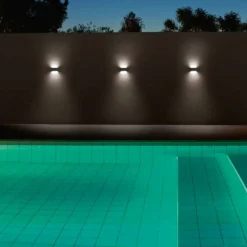 Applique Da Esterno-IsyLuce applique da esterno led 12w 3000k cover intercambiabile
