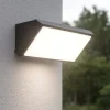Applique Da Esterno-IsyLuce applique da esterno led 3000k antracite moderna anti corrosione