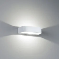 Applique Da Parete-IsyLuce applique da parete led 6w 3000k bianco moderna