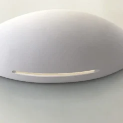 Applique Da Parete-IsyLuce applique di gesso bianco per interni