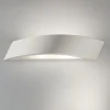 Applique Da Parete-IsyLuce applique in gesso bianca moderna curva