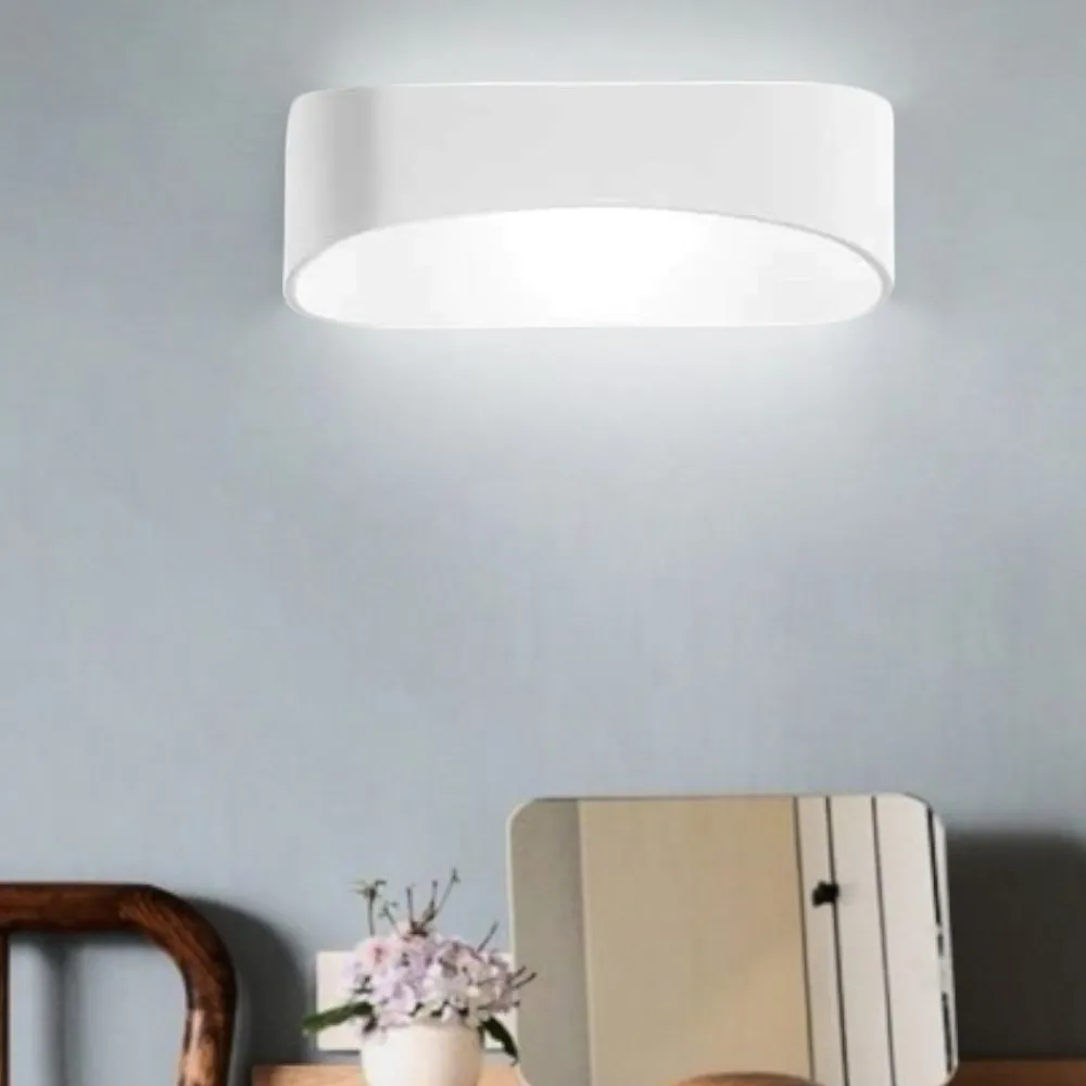 Applique Da Parete-IsyLuce applique led 20w 4000k bianco moderna per interni