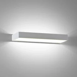 Applique Da Parete-IsyLuce applique led 12w 4000k bianco design moderno