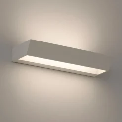 Applique Da Parete-IsyLuce applique led 30w 3000k 4000k bianco moderna