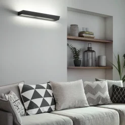 Applique Da Parete-IsyLuce applique moderna led 30w 3000k 4000k bianca design
