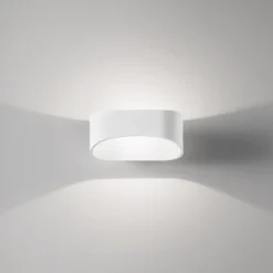 Applique Da Parete-IsyLuce applique moderna led 10w 4000k bianca