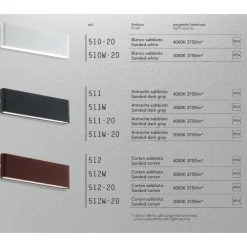 Applique Da Esterno-IsyLuce applique per esterno led 30w 4000k antracite moderna