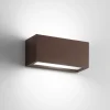 Applique Da Esterno-IsyLuce applique per esterno r7s moderna corten