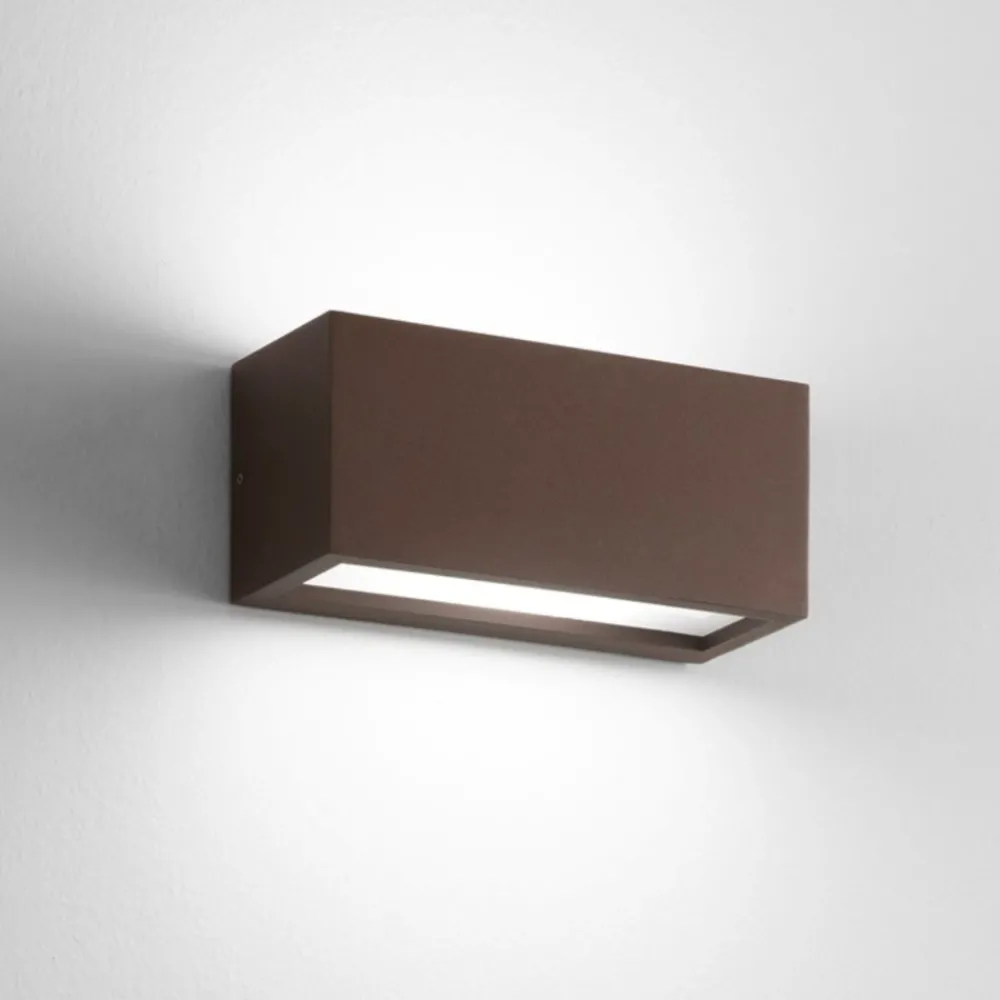 Applique Da Esterno-IsyLuce applique per esterno r7s moderna corten