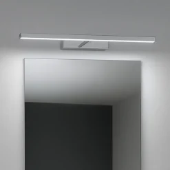 Applique Da Bagno-IsyLuce applique per specchio da bagno cromo 8w 3000k 4000k
