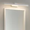 Applique Da Bagno-IsyLuce applique per specchio da bagno bianco 18w 3000k