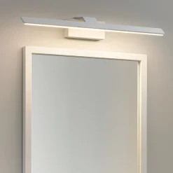 Applique Da Bagno-IsyLuce applique per specchio da bagno bianco 18w 3000k