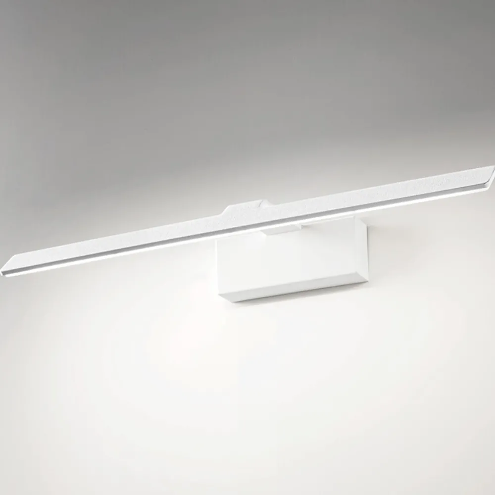 Applique Da Bagno-IsyLuce applique per specchio da bagno bianco 18w 3000k