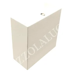 Applique Da Parete-IsyLuce applique quadrato led 6w 3000k bianco moderna