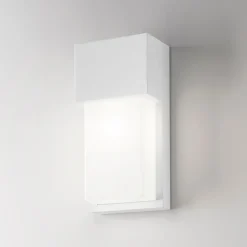Applique Da Esterno-IsyLuce bianco applique da esterno moderna