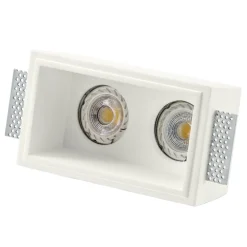 Faretti Da Incasso-IsyLuce cestello faretto gesso da incasso
