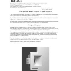 Faretti Da Incasso-IsyLuce faretti 2 luci gesso da incasso per controsoffitti