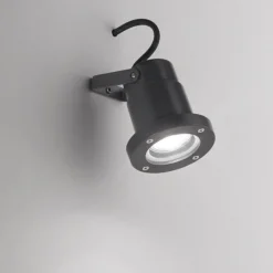 Faretti Da Esterno-IsyLuce faretto da esterno orientabile antracite