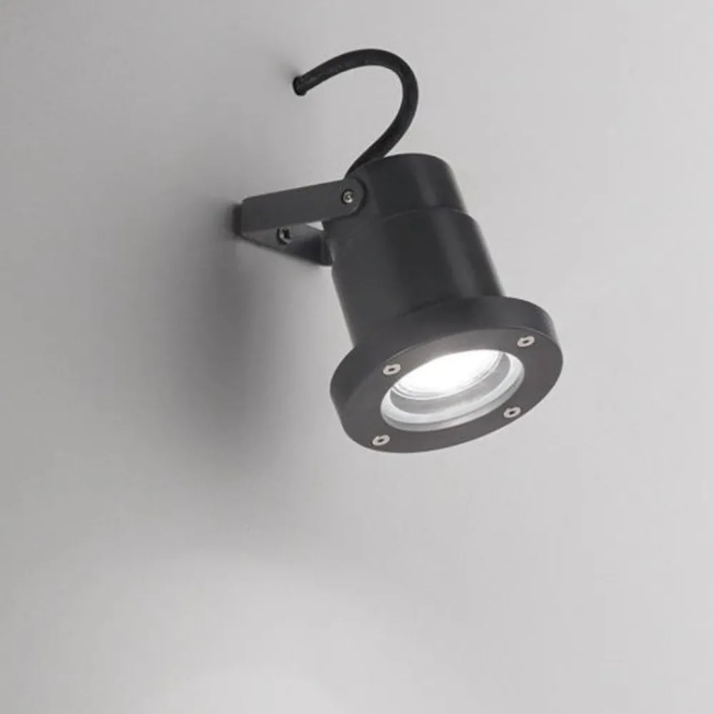 Faretti Da Esterno-IsyLuce faretto da esterno orientabile antracite