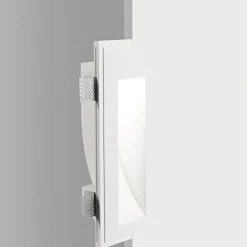 Segnapasso Led-IsyLuce faretto segnapasso gesso da incasso a scomparsa per scale