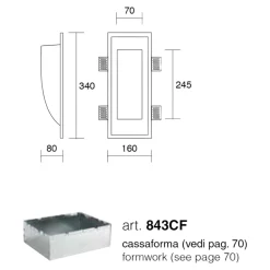 Segnapasso Led-IsyLuce faretto segnapasso gesso da incasso a scomparsa per scale